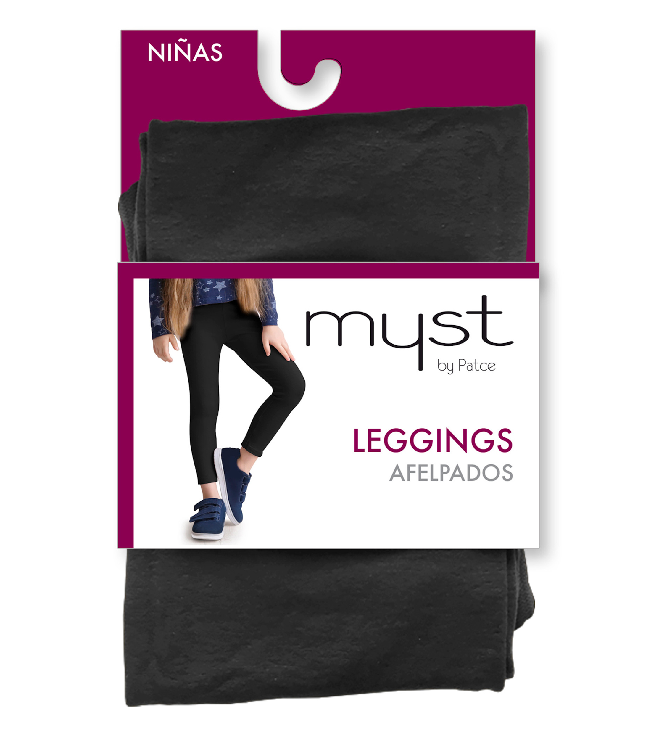 Leggins afelpados 2025 niña